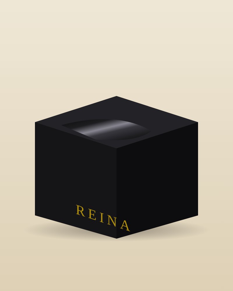La Nuit de Reine en soie de mûrier, coloris noir